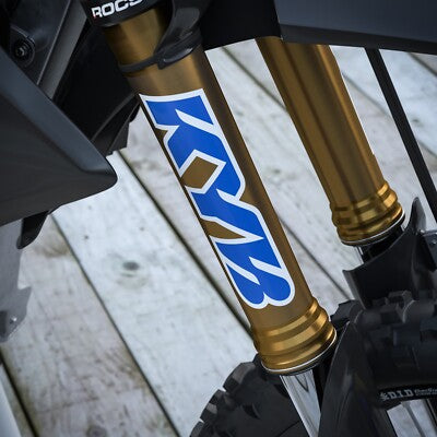 kyb suspension stickers